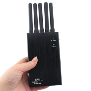 5 Bands Handheld Style Powerful WiFi GSM GPS Jammer 3G 4G DCS/PCS Cell Phone Portable Jammers