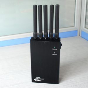 5 Bands Handheld Style Powerful WiFi GSM GPS Jammer 3G 4G DCS/PCS Cell Phone Portable Jammers