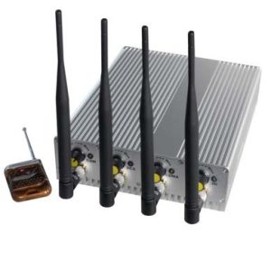 4 Antennas Powerful GSM GPS 3G Mobile Phone Jammer