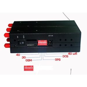 6 Bands High Power Jammer WiFi GSM GPS 3G 4G DCS/PCS Cell Phone Portable Signal Jammers