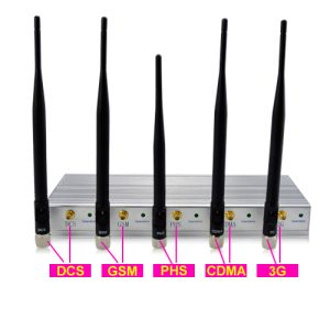 High Power GPS GSM 3G Cellphone WiFi Bluetooth Signal Blocker for Sale