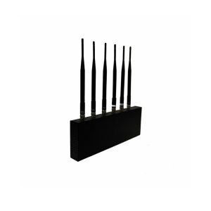 6 Antennas Bluetooth Desktop Cell Phone Signal Jammer