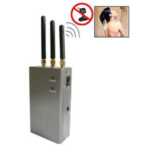 Portable Wireless Spy Camera Signal Jammer With Coverage 25m