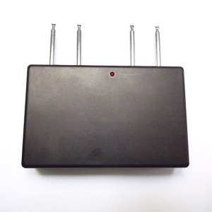 Sensitive Car Broad Spectrum Jammer (310MHZ/ 315MHz/ 390MHZ/433MHz, 50 meters)