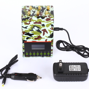 Army quality portable mobile phone signal jammer