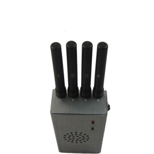 Wireless Portable GPS car and Cell Phone Jammer with Carry Case