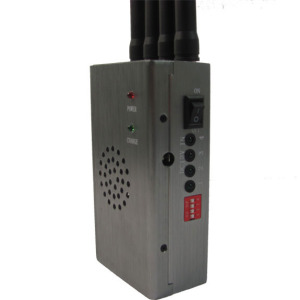 Wireless Portable GPS car and Cell Phone Jammer with Carry Case