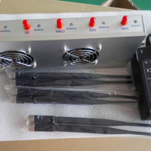 6 Antenna high power 3G DCS PCS cell phone Jammer 8341CA-4