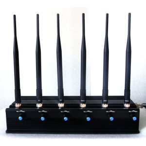  Powerful 6 Antenna Adjustable Cell Phone Signal Jammer with WiFi 3G 4G Product Description  To bloc
