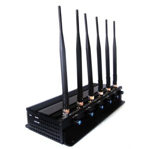  Powerful 6 Antenna Adjustable Cell Phone Signal Jammer with WiFi 3G 4G Product Description  To bloc
