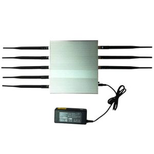 16W 8 Antennas High Power Desktop 3G 4G Cell phone Bluetooth Jammer