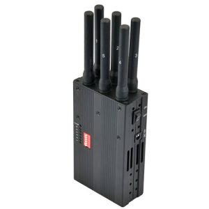 New Design Portable 6 Bands 3G 4G LTE lojack jammer