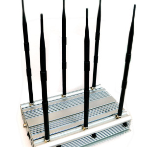 2015 latest Work non-stopped 6 bands selected 90W Powerful 100meter range mobile phone signal jammer