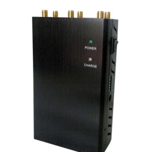 Selectable 6 Antenna GPS LoJack 4G WIMAX Phone Signal Jammer