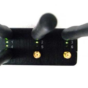 Selectable 6 Antenna GPS LoJack 4G WIMAX Phone Signal Jammer