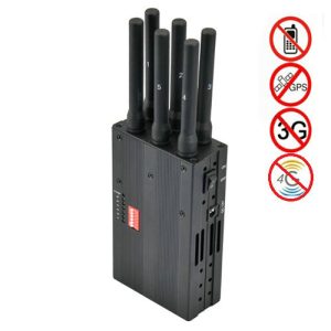 2014 New Handheld 6 Bands 4G LTE 4G WIMAX Cell Phone Jammer 4G Jammer 3G Jammer