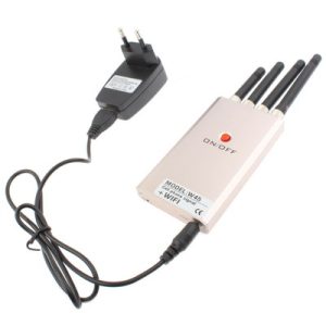Mini Portable GSM CDMA DCS PHS 3G WiFi Cell Phone Jammer Signal protector With Coverage 5~10m