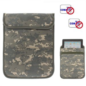 Camouflage Tablet PC Signal Blocking Bag Anti-Radiation Sleeve Pouch