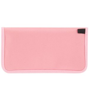 Anti-radiation Cloth Pouch Suitable For Apple iPhone Samsung Sony Nokia HTC LG ASUS VIVO HUAWEI LENOVO Less than 6.3 inch Pink