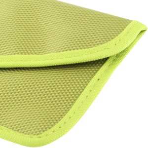 Anti-radiation Cloth Pouch Suitable For Apple iPhone Samsung Sony Nokia HTC LG ASUS VIVO HUAWEI LENOVO Less than 6.3 inch Green