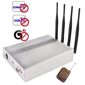 Adjustable Remote control 3G desktop Jamming