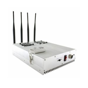 New Style High Power CDMA3GGSM Blocker with 2 Cooler Fans Desktop Cell Phone Jammer