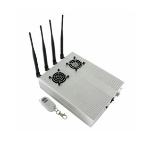 New Style High Power CDMA3GGSM Blocker with 2 Cooler Fans Desktop Cell Phone Jammer