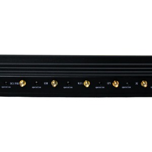 High Power Desktop 6 Antenna Cell Phone WiFi Signal Blocker