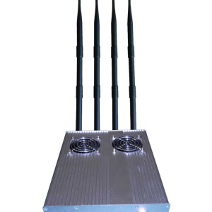 20W Outer Detachable Power Supply Desktop GPS 3G Mobile Phone Jammer