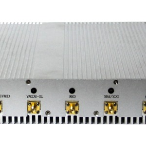 8 Antenna Desktop 3G Mobile Phone GPS Bluetooth VHF UHF Signal Jammer