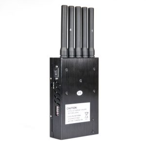 Handheld WIFI GPS signal blocker and 5 Antenna jammer