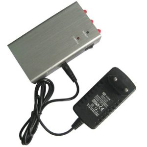 Sensitive GSM CDMA portable cell phone signal jammer