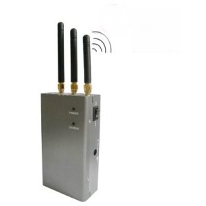Sensitive GSM CDMA portable cell phone signal jammer
