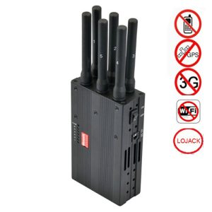 2014 New Handheld 6 Bands 3G Phone Jammer – Lojack Jammer – GPS Jammer