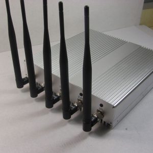 5 Band Cellphone WIFI signal Jammer with Remote Control