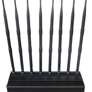 Desktop 8 Band UHF VHF wifi signal jammer
