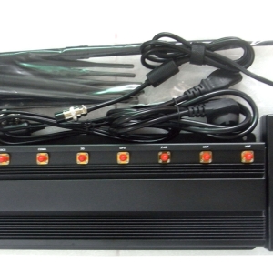 Desktop 8 Band UHF VHF wifi signal jammer