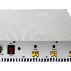 Sensitive 8 Antenna Jammer for Mobile Phone GPS WiFi VHF UHF