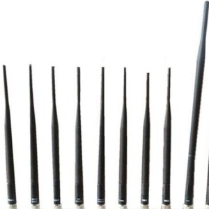 Omni directional 10 Band UHF VHF Signal Jammer with 3G 4G GPS WiFi LoJack