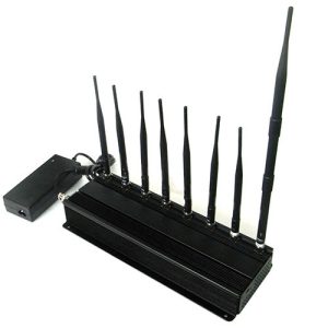 8 bands High power 3G GPS WIFI jammer VHF UHF jammer