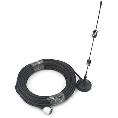 LCD Display Mini W-CDMA 2100MHz Mobile Phone 3G Signal Booster + Antenna with 10m Cable