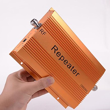 High Gain 70dB GSM980 900MHz Cell Phone Signal Booster Repeater Amplifier Coverage 2000m2