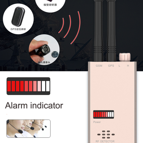 Wireless Scanner Signal GSM Device Finder RF Detector Micro Wave Detection Security Sensor Alarm Anti-Spy Bug Detect