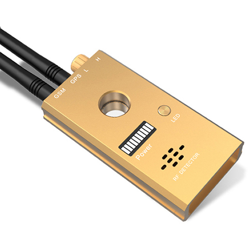 High Sensitivity Wireless Signal Transmitting Detector with GSM and GPS Dual Antenna with Voice Alarm & IR Scan Camera Flashing