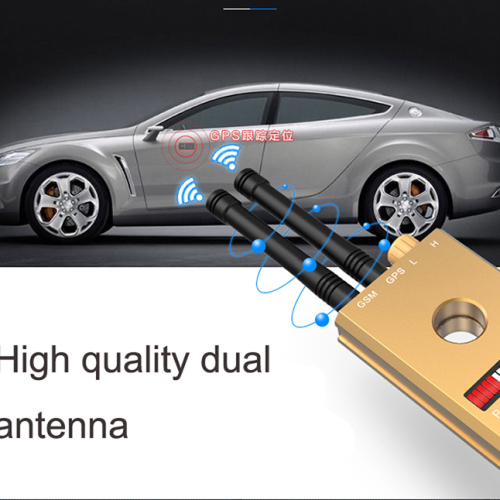 High Sensitivity Wireless Signal Transmitting Detector with GSM and GPS Dual Antenna with Voice Alarm & IR Scan Camera Flashing