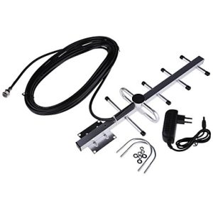 New LCD CDMA 850MHz Cell Phone Signal Repeater Booster Amplifier YaGi Antenna Kit