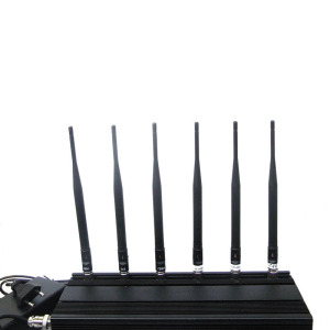 6 Antenna Cell phone,GPS RF Jammer (315MHz433MHz)