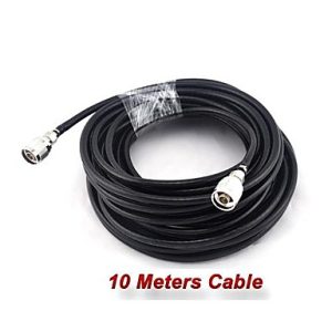 LCD Display GSM & 3G W-CDMA Mobile Phone Dual Band Signal Booster + Log Periodic Antenna + Ceiling Antenna with Cable