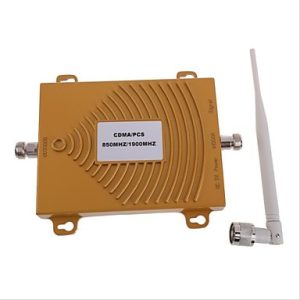 CDMA/PCS 850/1900MHz Dual Band Mobile Phone Signal Booster Repeater Amplifier Antenna Kit