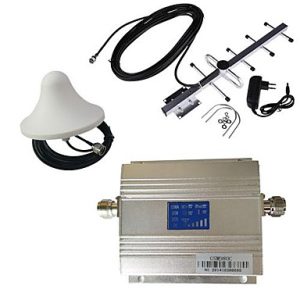 New LCD GSM 900MHz Cell Phone Signal Repeater Booster Amplifier + Antenna Kit